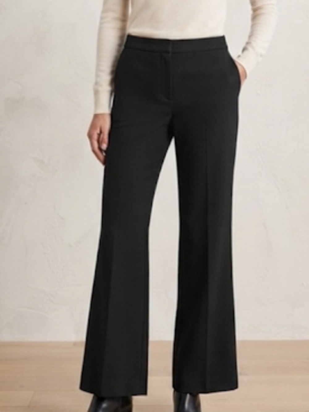 Catherine Malandrino Black Flare Pants Size 12